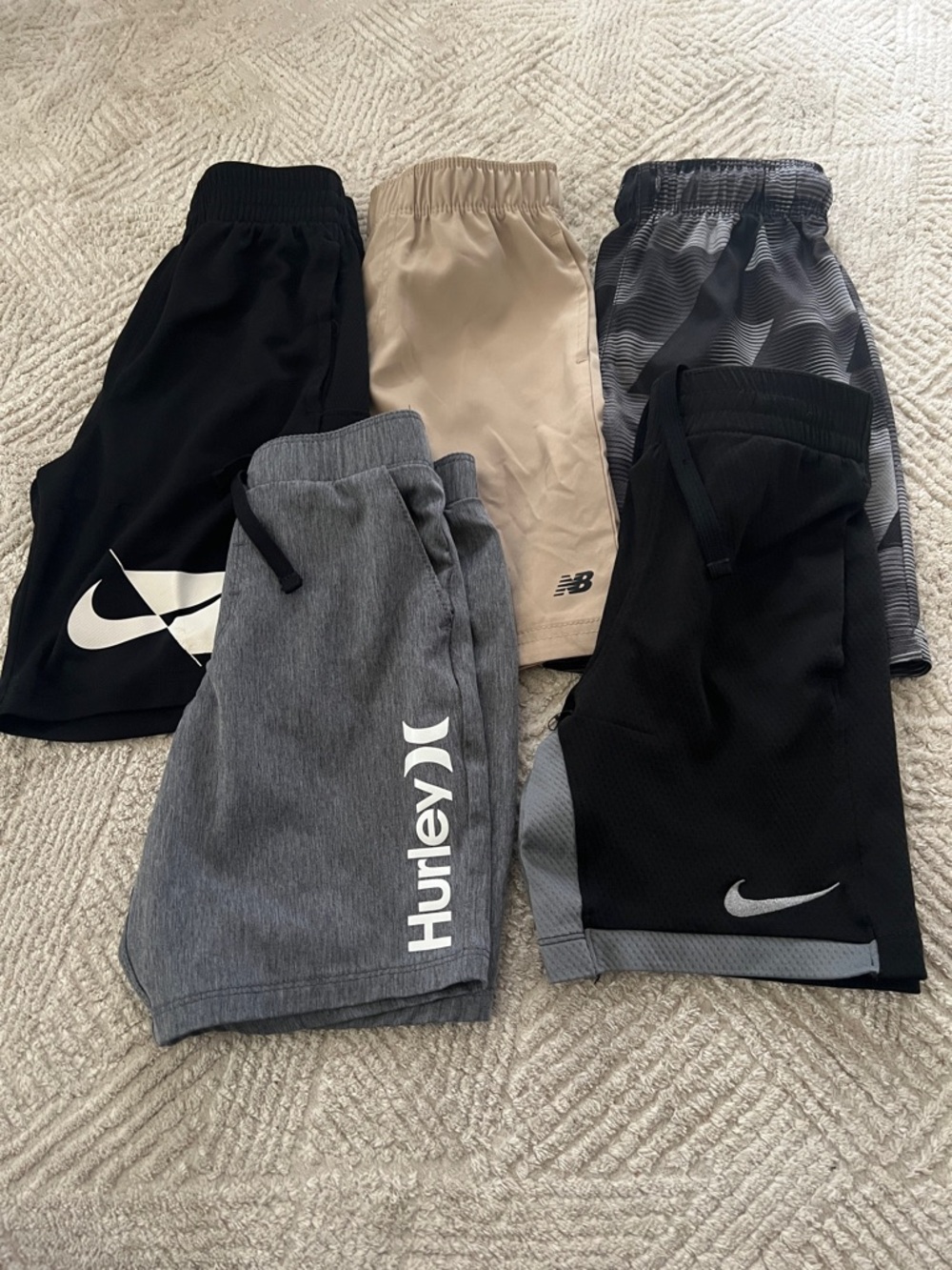 Bundle of Little Boy’s Athletic Shorts (5)